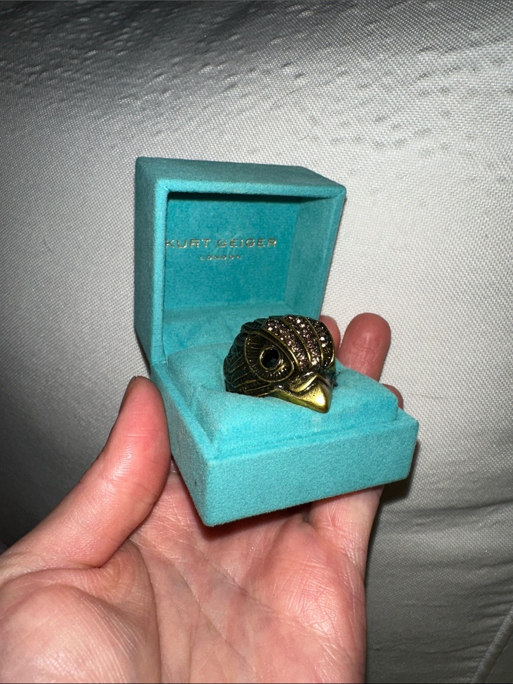 Kurt Geiger London XL Eagle Head Ring